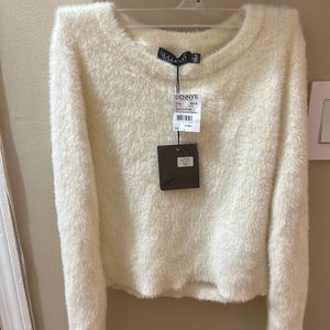 Kids ivory soft sweater